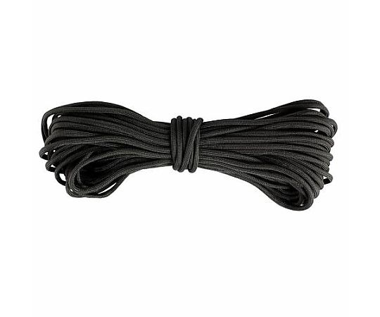 アズワン φ4.0mmx 15.2m パラシュートコード(黒) EA628BR-51 1本(ご注文単位1本)【直送品】