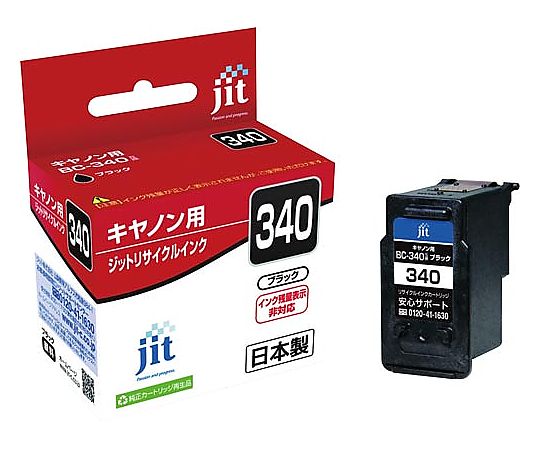 ジット リサイクルインク BC-340 JIT-C340B 1個(ご注文単位1個)【直送品】