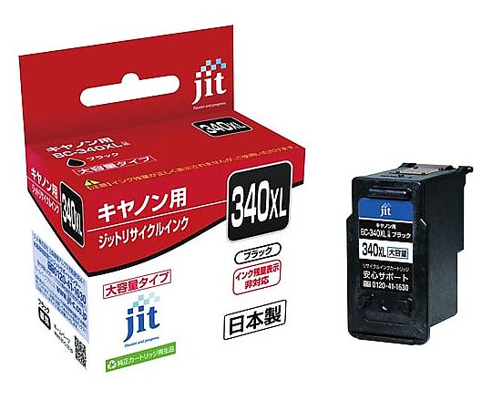 ジット リサイクルインク BC-340XL JIT-C340BXL 1個(ご注文単位1個)【直送品】