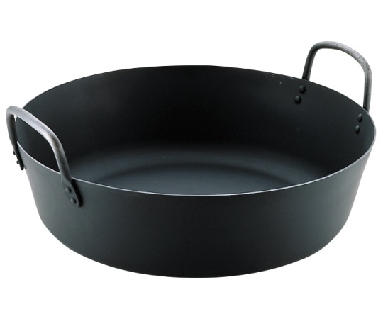 島本製作所 鉄揚鍋 20cm 001024008 1個（ご注文単位1個）【直送品】