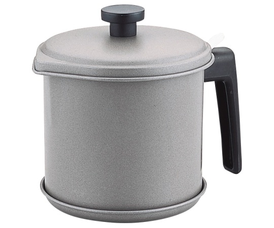 オダジマ テフロンオイルポット 受皿付 1.2L 005556001 1個（ご注文単位1個）【直送品】