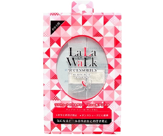 TOKYO ロイヤルリビング K.K ララウォーク ミュールアシスト クリア 1セット(2本入) 1セット(ご注文単位1セット)【直送品】