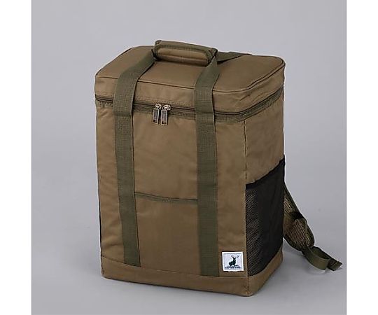 アズワン 340x230x450mm リュック型保冷バッグ EA917AH-15 1個（ご注文単位1個）【直送品】