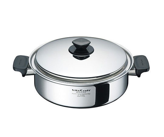 ビタクラフト ヘキサプライ 両手ナベ 4.0L 6126 1個（ご注文単位1個）【直送品】