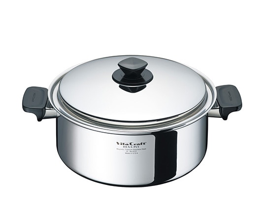 ビタクラフト ヘキサプライ 両手ナベ 5.5L 6127 1個（ご注文単位1個）【直送品】