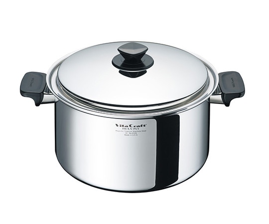 ビタクラフト ヘキサプライ 両手ナベ 7.5L 6129 1個（ご注文単位1個）【直送品】