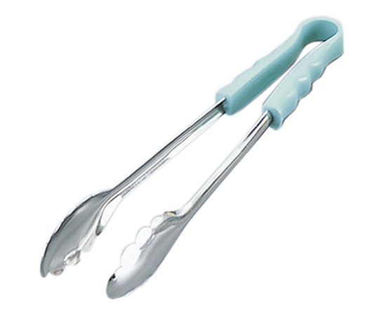 エムテートリマツ 抗菌Pc柄万能トング グリーン 2S-G 1個（ご注文単位1個）【直送品】