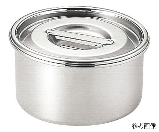 三宝産業（YUKIWA） UK 丸 浅型キッチンポット9cm(0.3L)  1個（ご注文単位1個）【直送品】