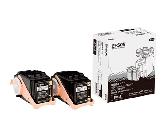 エプソン EPSON 環境推進トナー ブラック (Mサイズ×2) LPC3T31KPV 1本(ご注文単位1本)【直送品】
