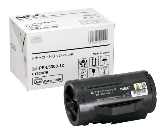 NEC NEC トナーカートリッジ PR-L5300-12 1本(ご注文単位1本)【直送品】