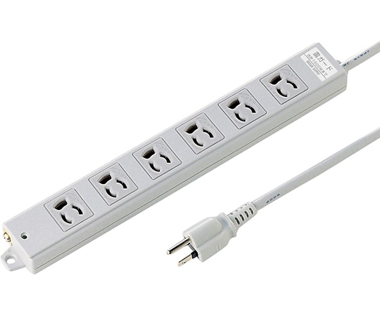 サンワサプライ 工事物件雷ガードタップ 3P抜け止め マグネット付 6個口 3m TAP-K6SP-3 1本(ご注文単位1本)【直送品】