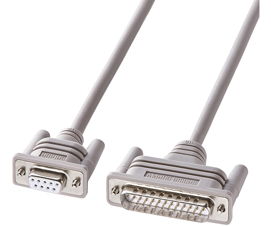 サンワサプライ エコRS-232Cケーブル 2m KR-EC925CR2 1本(ご注文単位1本)【直送品】