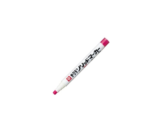 サクラクレパス ソリッドマーカー細字 赤 SC-S#19 1個(ご注文単位1個)【直送品】