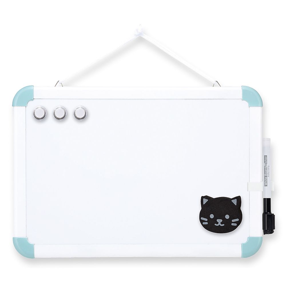 アスカ ホワイトボード S ブルー WB080B 1枚(ご注文単位1枚)【直送品】