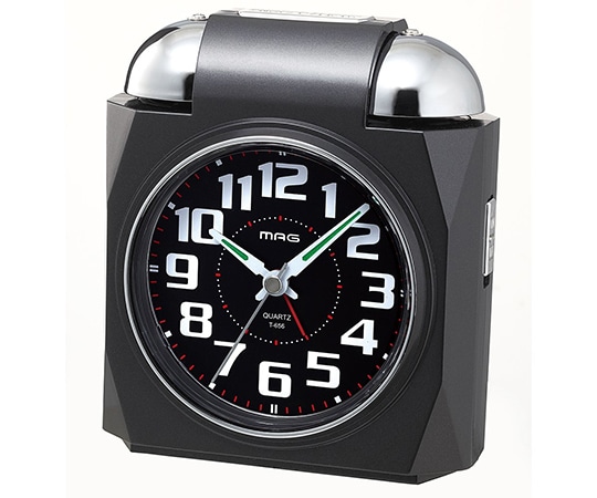 ノア精密 目覚まし時計 ベルアタック T-656 BK-Z 1個(ご注文単位1個)【直送品】