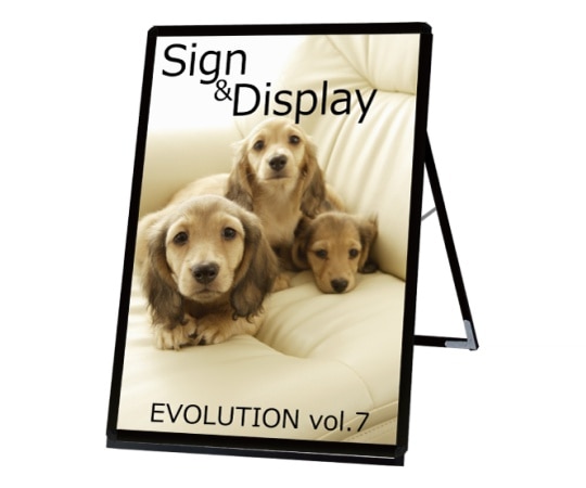 常磐精工 ポスターグリップスタンド看板 屋内用 B1ロウ片面ブラック PGSK-B1LKB 1個(ご注文単位1個)【直送品】