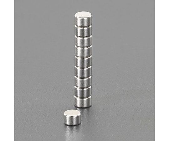 エスコ φ 5x 5mm 超強力マグネット(10個) EA781EK-23 1袋(ご注文単位1袋)【直送品】