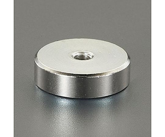 エスコ φ32x  7mm/M6/250N 強力マグネット EA781EN-6 1個(ご注文単位1個)【直送品】