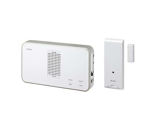 エスコ ワイヤレスチャイムセット(ドアセンサー) EA864BB-71 1個(ご注文単位1個)【直送品】