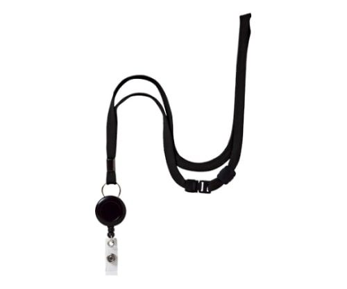 オープン工業 リールストラップ 黒 NB-79-1P-BK 1個(ご注文単位1個)【直送品】