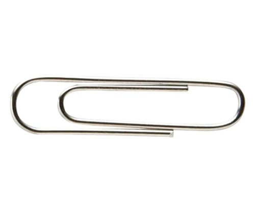 クラウン ゼムクリップ 1袋(100本入) CR-GM11-SL 1袋(ご注文単位1袋)【直送品】