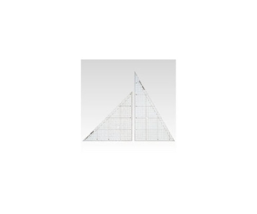 クラウン ノングレアタイプ三角定規 CR-HR300 1本(ご注文単位1本)【直送品】