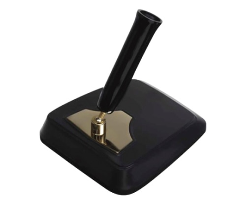 プラチナ万年筆 デスクペンスタンド ブラック DPD-1200G #0 1個(ご注文単位1個)【直送品】