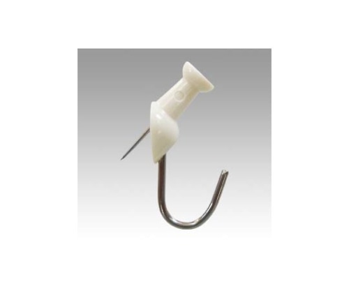 ベロス ダルマボードフックピン 白 BHP-3512W 1セット(ご注文単位1セット)【直送品】