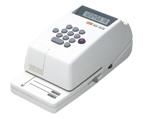 MAX(オフィス品・建築工具) 電子チェックライタ EC-310 1個(ご注文単位1個)【直送品】