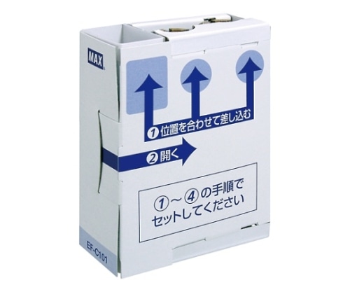MAX(オフィス品・建築工具) 卓上封かん機用のりカセット EF-C101 1巻(ご注文単位1巻)【直送品】