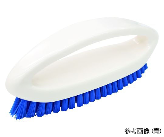 椿本 HACCP対応 カラースクラッチブラシ 青 HBS-MS 1個(ご注文単位1個)【直送品】