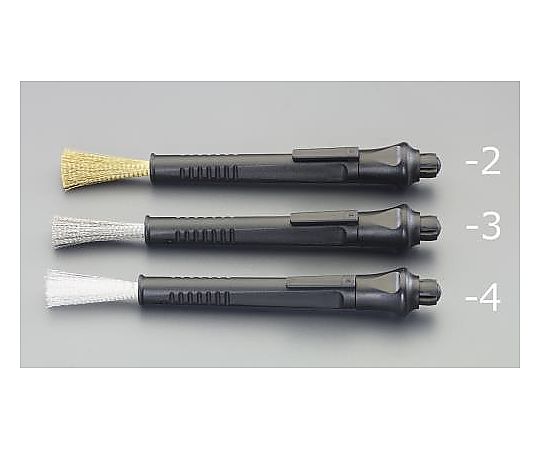 エスコ 精密用ペン型ブラシ(ナイロン製) EA109BJ-4 1個(ご注文単位1個)【直送品】