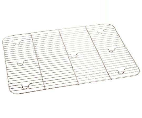 シンドー 18-8角バット網(細目)10枚取 070542004 1個（ご注文単位1個）【直送品】