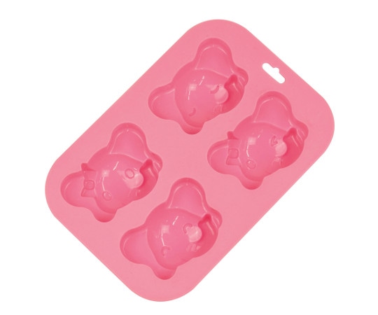 パール金属 スイートクロスハートⅡ ぞうさんシリコーンカップケーキ型 D-383 1個（ご注文単位1個）【直送品】