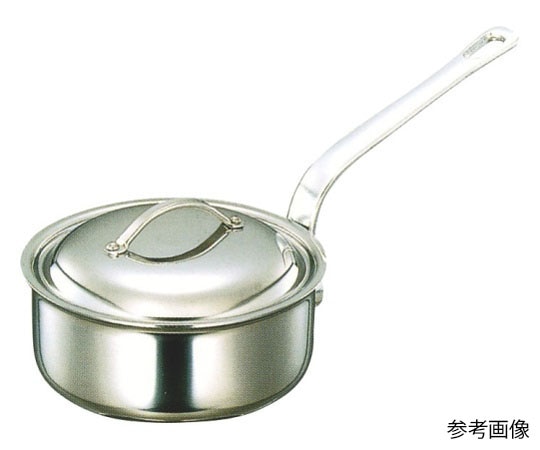 シモリュウ プロシードⅡ 浅型片手鍋 24cm 1個(ご注文単位1個)【直送品】