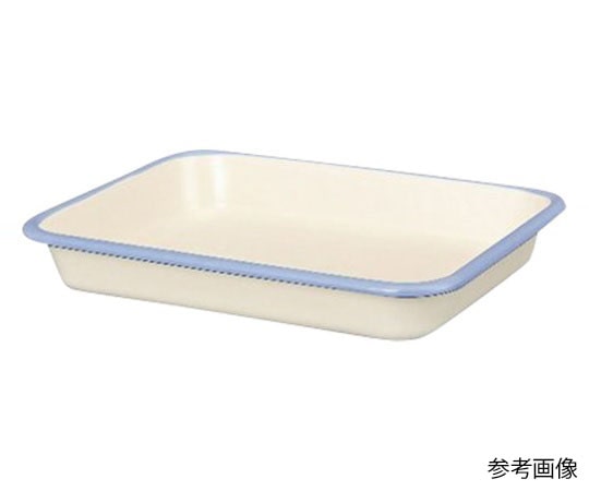 富士ホーロー ホーローバットL ホワイト  1個（ご注文単位1個）【直送品】