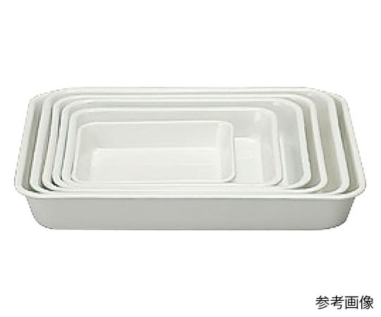 野田琺瑯 ホーローバット(全白) 12取  1個（ご注文単位1個）【直送品】