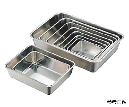 本間製作所 KO 18-8深型角バット 36枚取 (1枚入り)  1個（ご注文単位1個）【直送品】