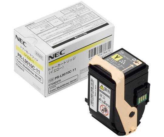 NEC NEC トナーカートリッジ(イエロー) PR-L9010C-11 1本(ご注文単位1本)【直送品】