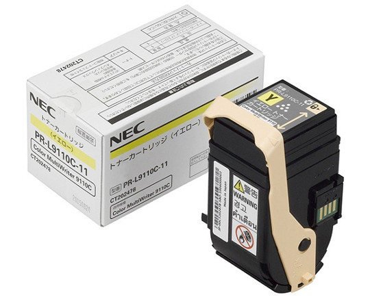 NEC NEC トナーカートリッジ(イエロー) PR-L9110C-11 1本(ご注文単位1本)【直送品】
