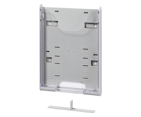 ナカキン インフォメーションスタンド用パンフレットケース ホワイト IFO-PCS1-W 1個(ご注文単位1個)【直送品】