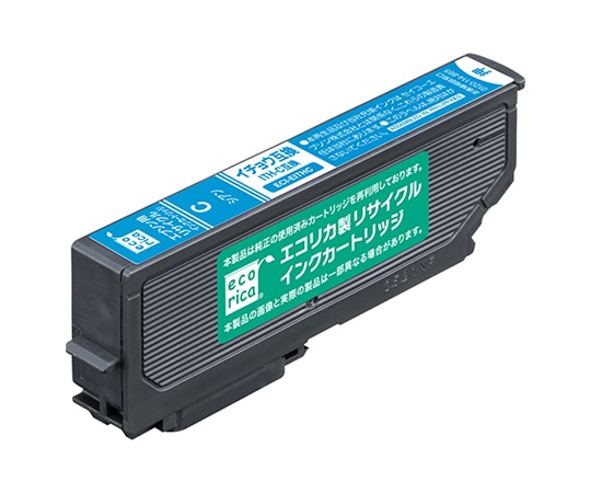 エコリカ エコリカ リサイクルインクカートリッジ ITH-C用 シアン(染料) ECI-EITH-C 1個(ご注文単位1個)【直送品】