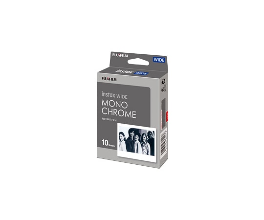 富士フイルム チェキワイド用フィルム モノクローム 1パック(10枚入)  1パック(ご注文単位1パック)【直送品】