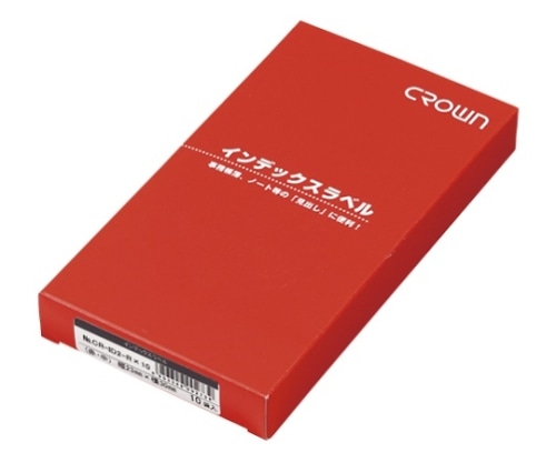 クラウン クラウンアドインデックス 赤枠 CR-ID2-R X 10 1箱(ご注文単位1箱)【直送品】