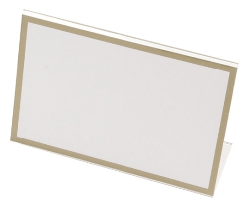 クラウン L型カード立(幅95×高68mm)厚:1mm CR-KD95P-T 1個(ご注文単位1個)【直送品】