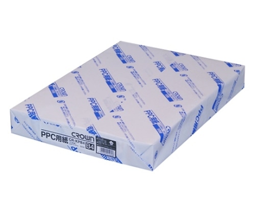 クラウン PPC用紙 1箱(500枚×5冊入) CR-KPB4-W 1箱(ご注文単位1箱)【直送品】