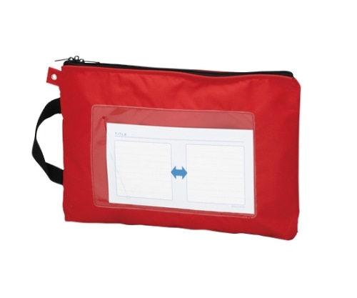 クラウン メールバッグ レッド A4判 CR-ME04-R 1個(ご注文単位1個)【直送品】