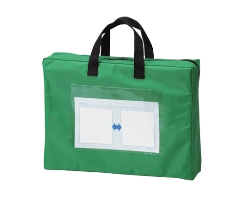 クラウン メールバッグ グリーン A4判マチ付 CR-ME44-G 1個(ご注文単位1個)【直送品】