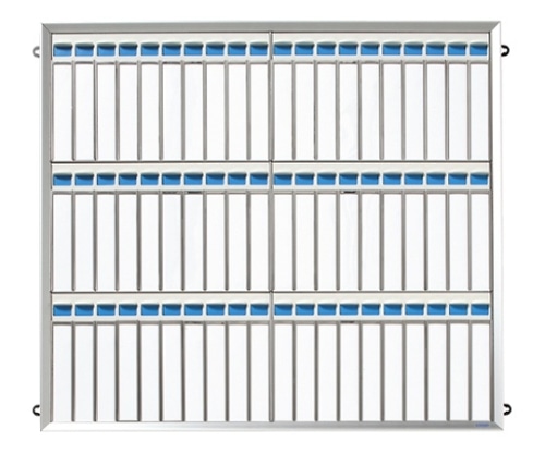 クラウン 名札掛 60名用 CR-NF600K-AL 1個(ご注文単位1個)【直送品】