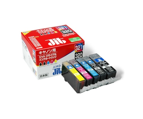 ジット インクジェットカートリッジ(インク色:5色パック) JIT-C3215P 1個(ご注文単位1個)【直送品】